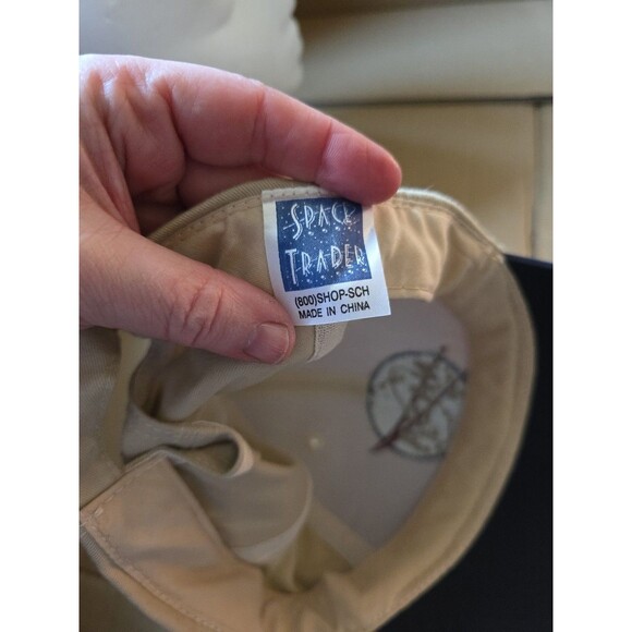NASA‎ Baseball Cap Hat White Blue Embroidered Logo Space Travel Souvenir - Picture 9 of 9